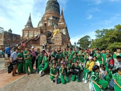 20241203003303.jpg - เพราะการเรียนรู้ ไม่ได้อยู่แค่ในห้องเรียน วันที่ 29 พฤศจิกายน 2567  กิจกรรมมัคคุเทศก์น้อย ณ อุทยานประวัติศาสตร์อยุธยา จังหวัดพระนครศรีอยุธยา  | https://klongsong.devcm.info