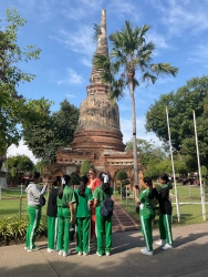 20241203003348.jpg - เพราะการเรียนรู้ ไม่ได้อยู่แค่ในห้องเรียน วันที่ 29 พฤศจิกายน 2567  กิจกรรมมัคคุเทศก์น้อย ณ อุทยานประวัติศาสตร์อยุธยา จังหวัดพระนครศรีอยุธยา  | https://klongsong.devcm.info