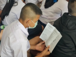 20250128090007(7).jpg - โรงเรียนคลองสอง (เสวตสมบูรณ์อุปถัมภ์) ขอขอบคุณครูจากโรงเรียนทีปังกรวิทยาพัฒน์ (มัธยมวัดหัตถสารเกษตร) ในพระราชูปถัมภ์ฯ ที่เข้ามาแนะแนวให้ความรู้เรื่องการศึกษาต่อให้แก่นักเรียนระดับชั้นประถมศึกษาปีที่ 6 | https://klongsong.devcm.info