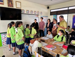 20250203091545.jpg - โรงเรียนคลองสอง (เสวตสมบูรณ์อุปถัมภ์) ได้รับการประเมินโครงการสถานศึกษาสีขาวและปลอดยาเสพติดและอบายมุข รักษามาตรฐานระดับเพชรปีที่ 2 ประจำปีการศึกษา 2567 | https://klongsong.devcm.info