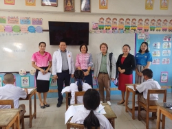 20250227111306(7).jpg - วันพุธที่ 26 กุมภาพันธ์  2568  โรงเรียนคลองสอง (เสวตสมบูรณ์อุปถัมภ์) ได้ดำเนินการสอบ NT ระดับชั้นประถมศึกษาปีที่ 3 ดร.ไพผกา ผิวดำ ผู้อำนวยการสถานศึกษาและดร.ชุติรัตน์ ประสงค์มณี ได้ตรวจเยี่ยมดูแลความเรียบร้อยและให้กำลังใจนักเรียน | https://klongsong.devcm.info