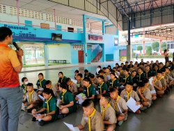 20250306082035(1).jpg - โรงเรียนคลองสอง (เสวตสมบูรณ์อุปถัมภ์) ขอขอบคุณโรงเรียนไทยรัฐวิทยา 69 (คลองหลวง) เข้ามาแนะแนวให้ความรู้เรื่องการศึกษาต่อให้แก่นักเรียนระดับชั้นประถมศึกษาปีที่ 6  | https://klongsong.devcm.info